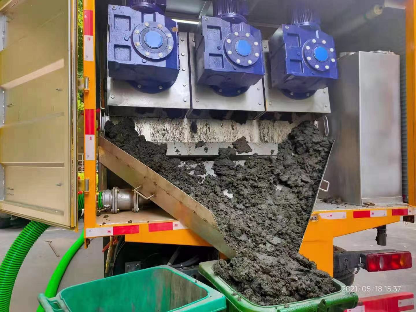 景县化粪池清掏城市维护站-泥浆净化干湿分离处理